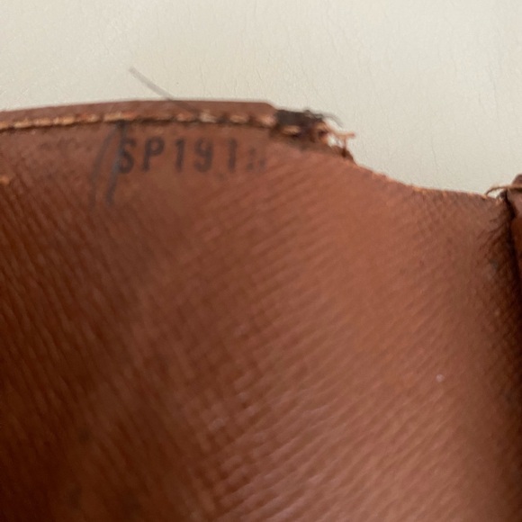 Vintage Louis Vuitton Monogram Wallet Purse SP1918 w/ Chain/Made in France - Picture 6 of 7